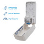 Georgia Pacific Professional Pacific Blue Ultra Soap/Sanitizer Dispenser, 1,200 mL, White