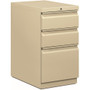 HON Brigade H33723R Pedestal - 28" Height x 15" Width x 22.9" Depth - 3 x Box, File Drawer(s) - Finish: Putty