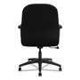 HON Pillow-Soft 2090 Series Managerial Mid-Back Swivel/Tilt Chair, Supports Up to 300 lb, 17" to 21" Seat Height, Black