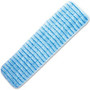 Impact Microfiber Flat Wet Mop - 5" Width x 18" Length - MicroFiber, Polypropylene