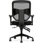 HON VL532 Mesh High-Back Task Chair, Supports Up to 250 lb, 17" to 20.5" Seat Height, Black