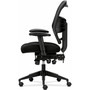 HON VL532 Mesh High-Back Task Chair, Supports Up to 250 lb, 17" to 20.5" Seat Height, Black