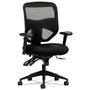 HON VL532 Mesh High-Back Task Chair, Supports Up to 250 lb, 17" to 20.5" Seat Height, Black