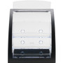 deflecto 3-Tier Literature Holder, Leaflet Size, 11.25w x 6.94d x 13.31h, Black