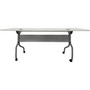 Lorell Training Table, 72"x23-3/5"x29-1/2", White/Silver (LLR60743) View Product Image