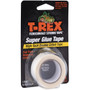 T-REX Double Sided Super Glue Tape - 15 ft Length x 0.75" Width - White - Acrylic