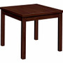 HON H80192 Corner Desk - 20" Height x 24" Width x 24" Depth - Flat Edge - Finish: Mahogany