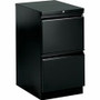 HON Brigade H33823R Pedestal - 28" Height x 15" Width x 22.9" Depth - 2 x File Drawer(s) - Finish: Black