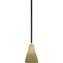 Genuine Joe Warehouse Broom - Corn Fiber Bristle - 38" Handle Length - Lacquered Wood Handle - Natural - (GJO12001)