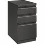 HON Brigade H33723R Pedestal - 28" Height x 15" Width x 22.9" Depth - 3 x Box, File Drawer(s) - Material: Steel - Finish: Charcoal