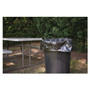 AbilityOne 8105015346819, SKILCRAFT Insect Repellent Trash Bags, 45 gal, 2 mil, 40" x 45", Black, Flat Pack, 65/Box