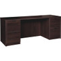Lorell Prominence 2.0 Double-Pedestal Credenza - 29" Height x 66" Width x 24" Depth, x 1" Thickness Top - 2 x File Drawer(s) - Double Pedestal on Left/Right Side - Band Edge - Material: Particleboard - (LLRPC2466ES)