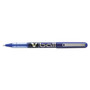 Pilot VBall Liquid Ink Roller Ball Pen, Stick, Fine 0.7 mm, Blue Ink, Blue/Clear Barrel, Dozen (PIL35113) View Product Image