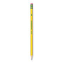 Ticonderoga Pre-Sharpened Pencil, HB (#2), Black Lead, Yellow Barrel, Dozen