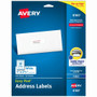 Avery Easy Peel Address Labels with Sure Feed&trade Technology - 1" Width x 2 5/8" Length - Permanent Adhesive - Rectangle - Inkjet - White