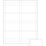 Avery Small Tent Card, White, 3.5 x 2, 4 Cards/Sheet, 40 Sheets/Pack