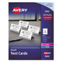 Avery Small Tent Card, White, 3.5 x 2, 4 Cards/Sheet, 40 Sheets/Pack