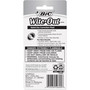 BIC Quick Dry Correction Fluid, White - Foam Brush Applicator - 20 mL - White - Quick Drying, Spill Resistant