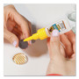 Gorilla Super Glue with Brush and Nozzle Applicators, 0.35 oz, Dries Clear (GOR7500101) View Product Image