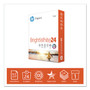 HP Papers Brightwhite24 Paper, 100 Bright, 24 lb Bond Weight, 8.5 x 11, Bright White, 500/Ream (HEW203000) View Product Image