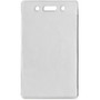 Advantus Proximity Card Vertical Badge Holder - 2.4" Width x 3.4" Length - Vinyl - Clear
