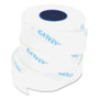 Garvey One-Line Pricemarker Labels, 0.44 x 0.81, White, 1,200/Roll, 3 Rolls/Box