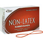 Alliance Non-Latex Rubber Bands, Size 117B, 0.04" Gauge, Orange, 1 lb Box, 250/Box (ALL37176) View Product Image