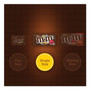 M & M's Chocolate Candies, Milk Chocolate, Individually Wrapped, 1.69 oz, 36/Box