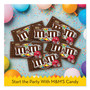 M & M's Chocolate Candies, Milk Chocolate, Individually Wrapped, 1.69 oz, 36/Box