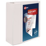 Avery Heavy-Duty View Binder with DuraHinge and Locking One Touch EZD Rings, 3 Rings, 5" Capacity, 11 x 8.5, White