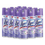 LYSOL Brand Disinfectant Spray, Early Morning Breeze, 12.5 oz Aerosol Spray, 12/Carton