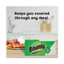 Bounty Quilted Napkins, 1-Ply, 12 1/10 x 12, White, 200/Pack, 8 Pack/Carton