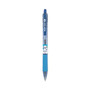 Pilot B2P Bottle-2-Pen Recycled Ballpoint Pen, Retractable, Fine 0.7 mm, Blue Ink, Translucent Blue Barrel, Dozen