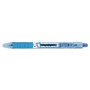 Pilot B2P Bottle-2-Pen Recycled Ballpoint Pen, Retractable, Fine 0.7 mm, Blue Ink, Translucent Blue Barrel, Dozen