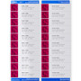 Avery Easy Peel White Address Labels w/ Sure Feed Technology, Laser Printers, 1 x 4, White, 20/Sheet, 25 Sheets/Pack