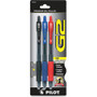 Pilot G2 Retractable Gel Ink Pens - 0.7 mm Fine Pen Point - Refillable - Retractable - Black, Blue, Red Ink - Gel-based