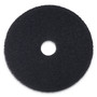 Boardwalk Stripping Floor Pads, 20" Diameter, Black, 5/Carton (BWK4020BLA) View Product Image