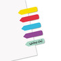 Redi-Tag Mini Arrow Page Flags, Blue/Mint/Purple/Red/Yellow, 154 Flags/Pack