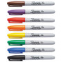 Sharpie Fine Tip Permanent Marker, Fine Bullet Tip, Assorted Colors, 8/Set
