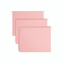 Smead Colored Hanging File Folders with 1/5 Cut Tabs, Letter Size, 1/5-Cut Tabs, Pink, 25/Box