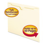 Smead Manila File Jackets, 2-Ply Straight Tab, Letter Size, Manila, 100/Box