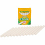 Crayola Anti-Dust Chalk - 3.3" Length x 0.4" Diameter - White - Non-toxic
