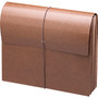 Smead Classic Expanding Wallets, 3.5" Expansion, 1 Section, Elastic Cord Closure, Letter Size, Redrope
