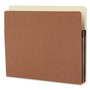 Smead Redrope Drop Front File Pockets, 1.75" Expansion, Letter Size, Redrope, 25/Box