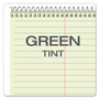 Ampad Steno Pads, Gregg Rule, Green Cover, 80 Green-Tint 6 x 9 Sheets, 6/Pack (TOP25278) View Product Image