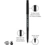 uniball ONYX Rollerball Pen, Stick, Extra-Fine 0.5 mm, Black Ink, Black Barrel, Dozen
