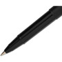 uniball ONYX Roller Ball Pen, Stick, Extra-Fine 0.5 mm, Black Ink, Black Barrel, Dozen (UBC60040) View Product Image