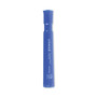 Universal Chisel Tip Permanent Marker, Broad Chisel Tip, Blue, Dozen