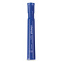 Universal Chisel Tip Permanent Marker, Broad Chisel Tip, Blue, Dozen