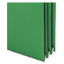 Smead Poly Drop Front File Pockets, 3.5" Expansion, Letter Size, Assorted Colors, 4/Box (SMD73500) View Product Image